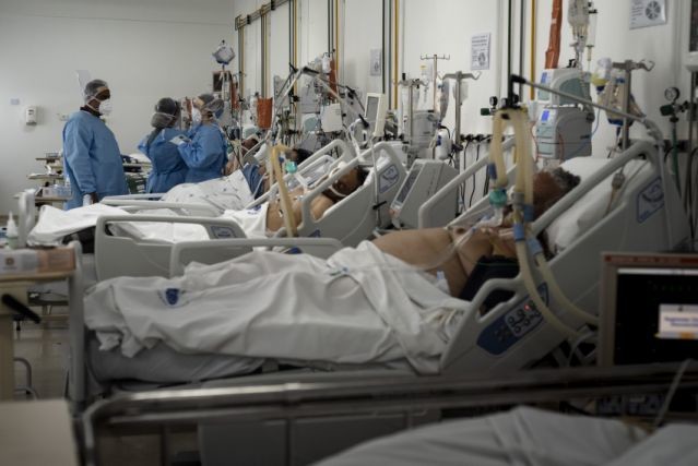 Covid-19 Brazil - Deadly ICUs Sao Paulo