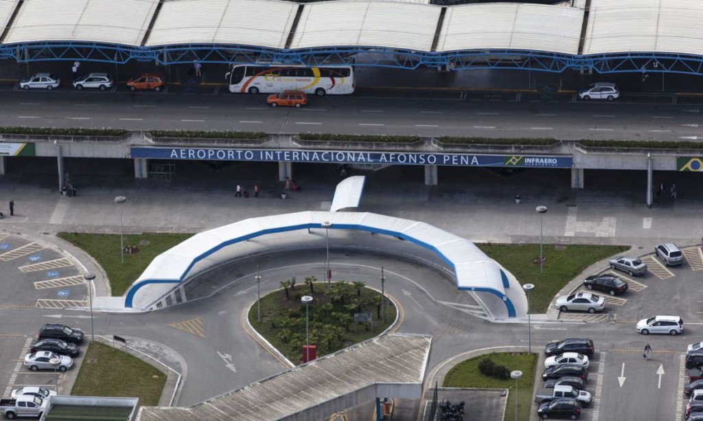 Curitiba - Aeroporto Afonso Pena (Divulgação/Portal da Copa)