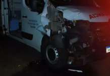 Mulher morre após ser atingida por ambulância na BR-463