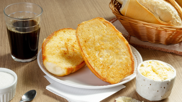 pão c manteiga