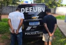 Polícia Civil prende integrantes de quadrilha de furto de camionetas e localiza arma de fogo com os criminosos