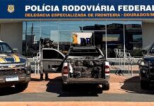 Foragido tenta escapar, mas é preso com grande carga de drogas em rodovia de MS