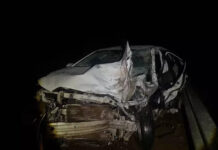 Homem morre preso às ferragens após batida entre carros em rodovia de Jardim