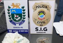 Polícia Militar prende homem por tráfico de drogas e apreende cocaína, maconha e balança de precisão em Sonora
