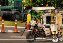 Prefeitura reforça sinalização nos acessos da BR-163 para aumentar segurança de motoristas e pedestres