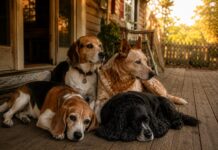 O que os quatro cachorros sabem que eu não sei.