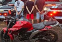 Trio suspeito de matar adolescente com tiro na cabeça é preso em Água Clara